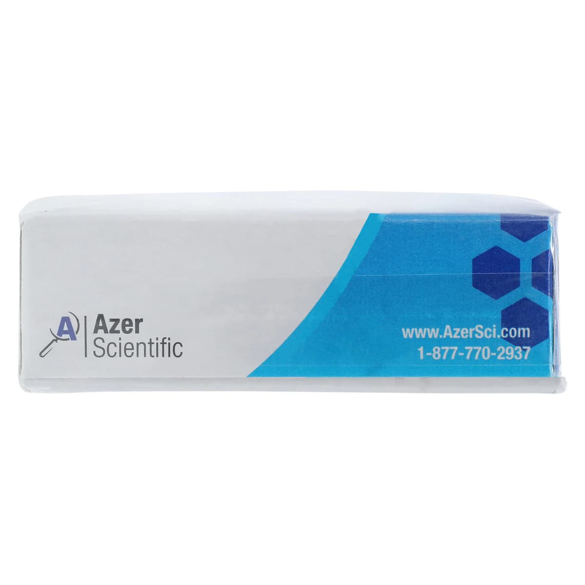 Azer Scientific Everfrost Microscope Slides, Single Frosted, 3x1 inch, White, Wet-Ground Edges, 72/Box thumbnail 3