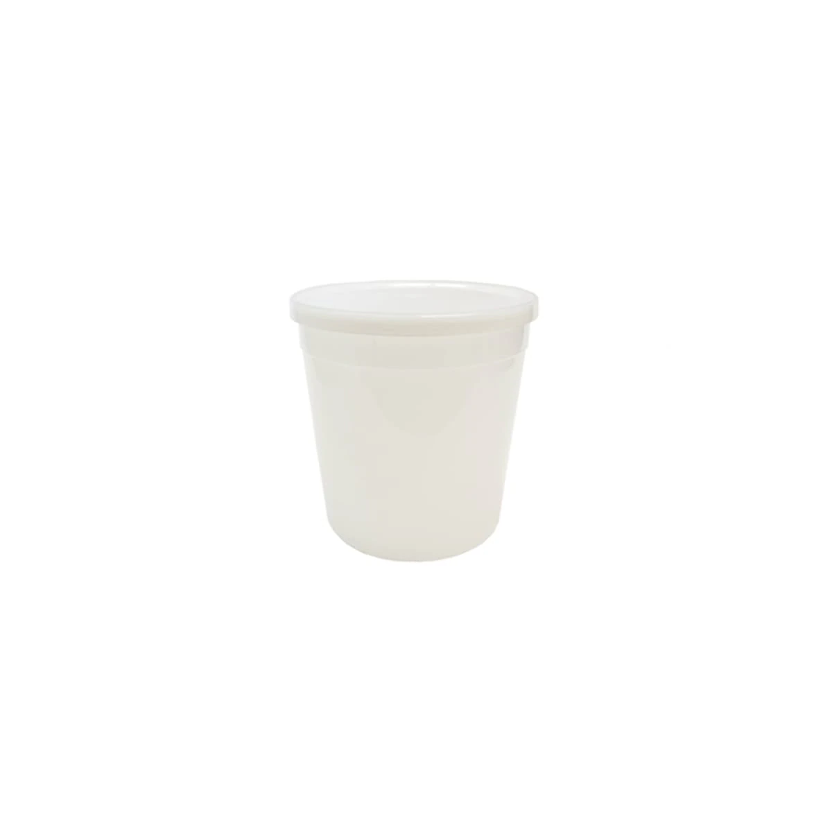 Azer Scientific Pathology Container with Lid, Polyethylene, Translucent, Snap Cap, Non-Sterile, 32 oz, 100/Case thumbnail 2