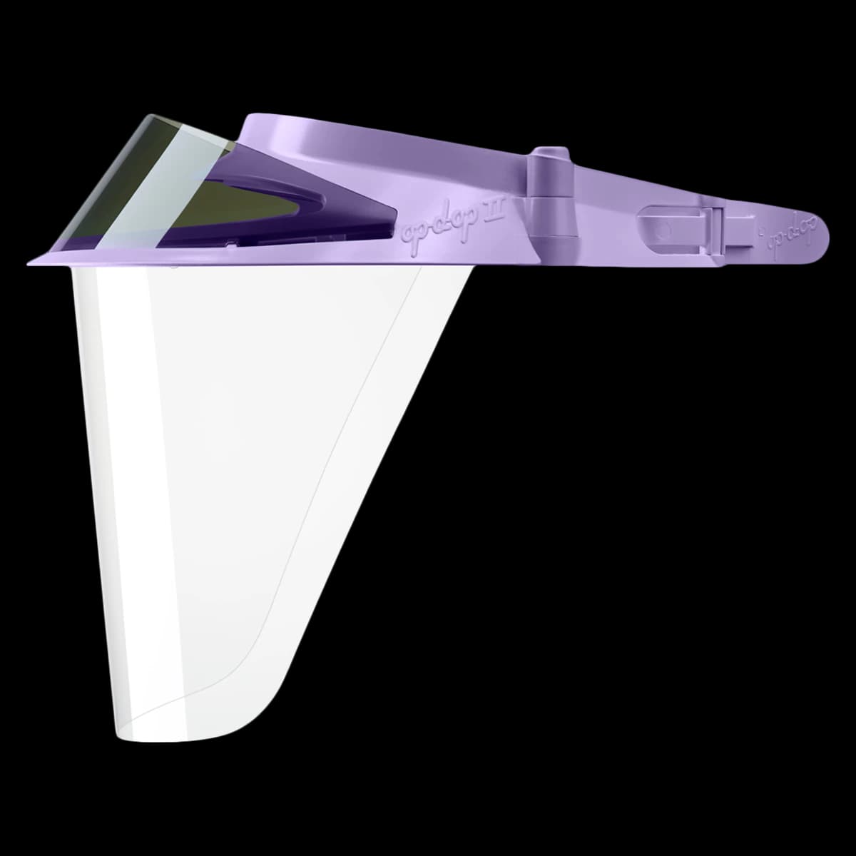 Op-D-Op II Visor Shield Protective Barrier System Kit II, Violet, 355DK-VT - Op-D-Op II Visor Shield Protective Barrier System Kit II - Violet - Image 1