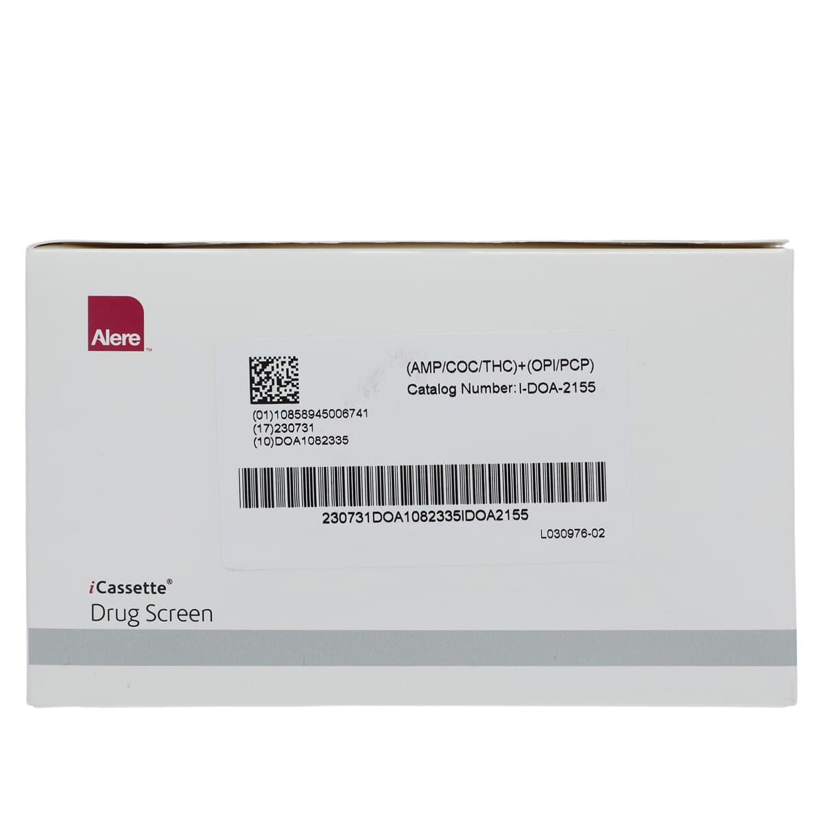 iCassette Drug Screen Test Kit, CLIA Waived, 5 Panel (COC/THC/OPI/AMP/PCP), 25/Box thumbnail 7