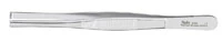 Miltex Tissue Forceps, 5-1/2", Straight, 4x5 Teeth, Stainless Steel, Autoclavable - Forceps,tissue-5.5" Ss-4x - Image 1