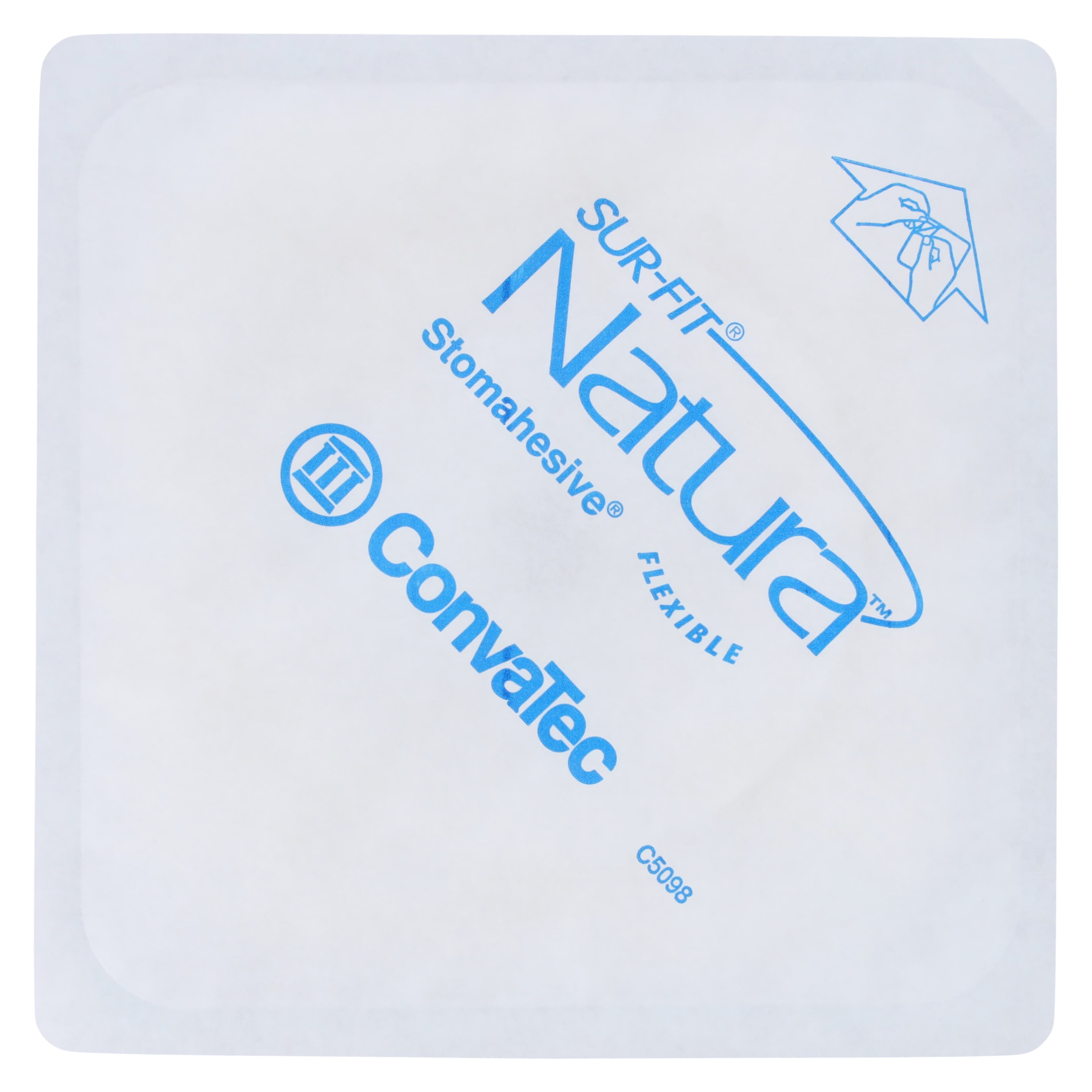 ConvaTec SUR-FIT Natura Stomahesive 2-Piece Skin Barrier, 4x4" Cut-To-Fit, Tan thumbnail 3