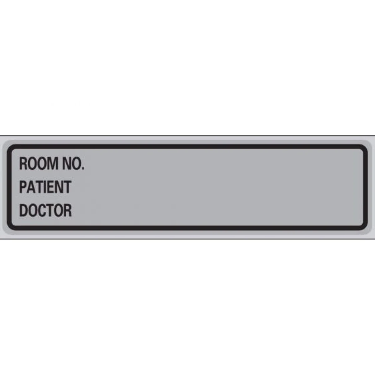 Label Chart Imprinted, Silver, 200/Roll - Label Chart Imprinted - Image 1