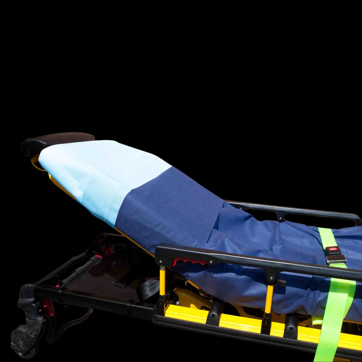 Adi Medical Flat Sheet Spunbound Stretcher Sheet, Non-Sterile, Dark Blue, 40 in x 84 in, 50/Case - Flat Sheet Spunbound Dark Blue - Image 1