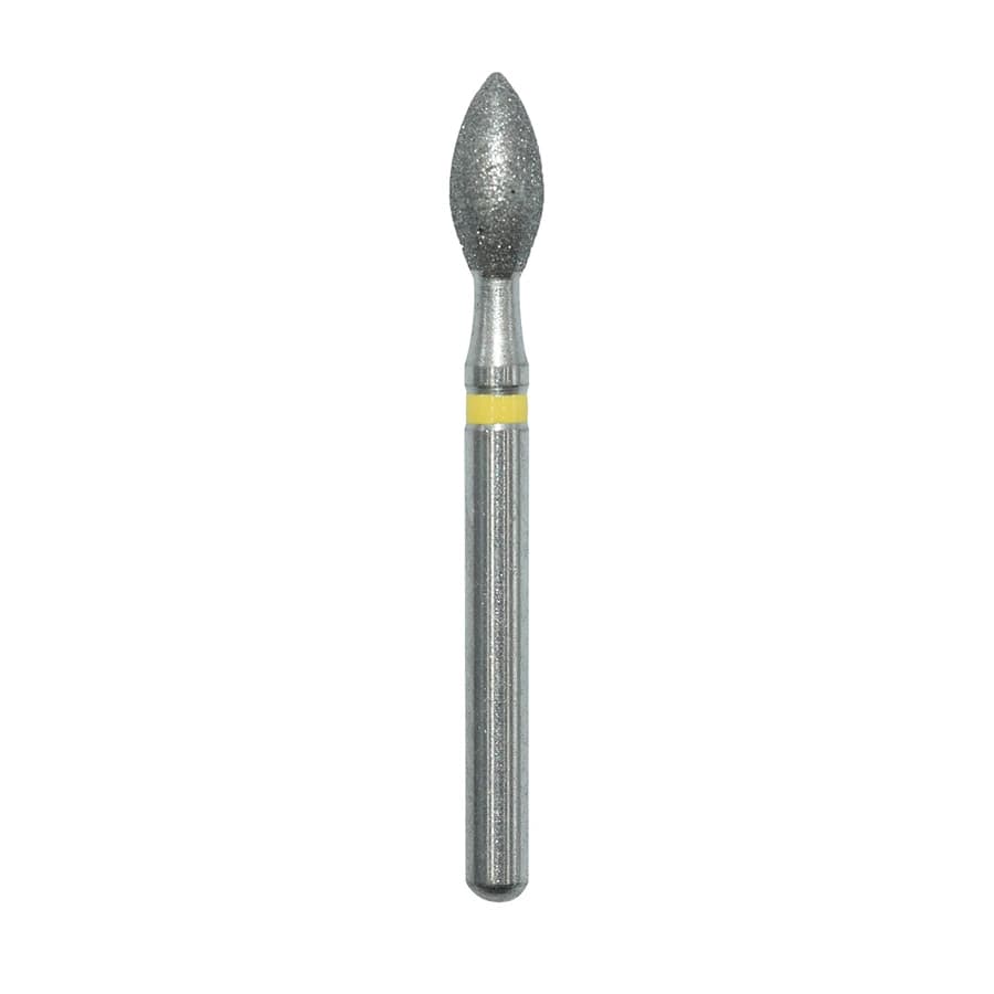 Edge Diamond Bur, Friction Grip, Extra Fine, Bud Shape, 368-025XF, 19.0 mm, 25/Box - Edge Diamond FG - Image 1