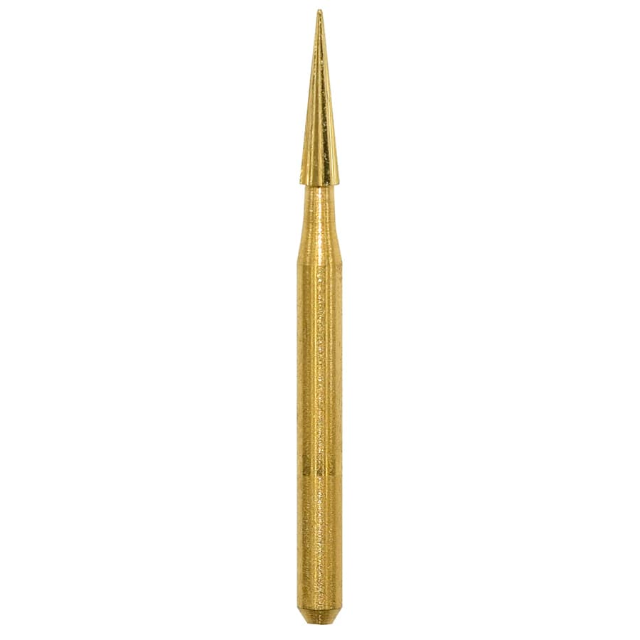 EdgeEndo Finishing Carbide Bur, Taper Pointed, FG 7612, 6.0 mm, 5/Pkg - Finishing Carbide FG - Image 1