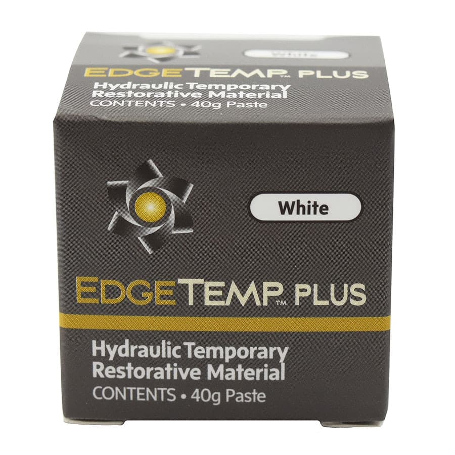 EdgeTemp Plus Paste Temporary Filling Material, White, 40g Jar - EdgeTemp Plus Paste - Image 1