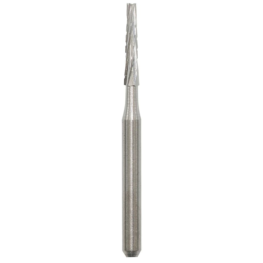 Edge Burs Operative Carbide Bur, Taper Fissure, Friction Grip, 701L, 19 mm, 10/Pkg - Operative Carbide Bur - Image 1
