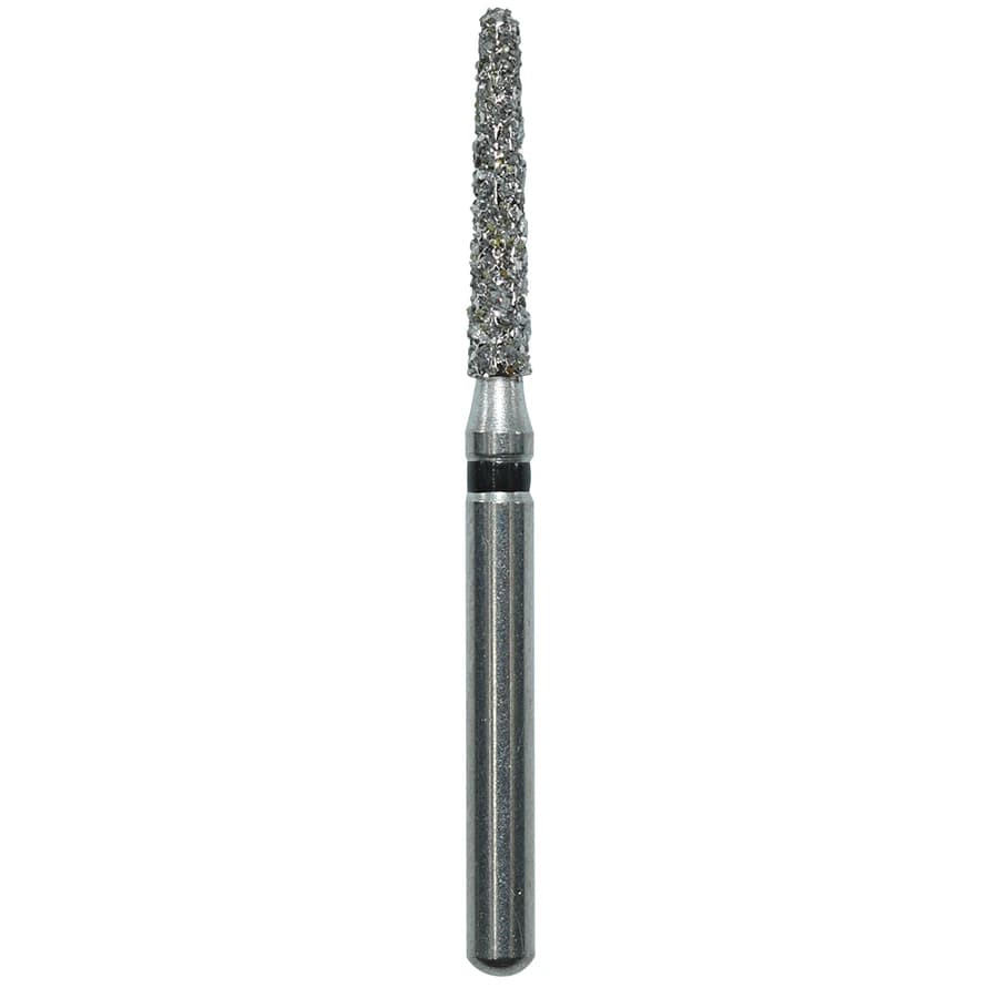 Edge Endo Diamond Round End Taper Bur, Friction Grip, Super Coarse, 8.0mm, 25/Box, 198014XC - Round End Taper 198014XC - Image 1