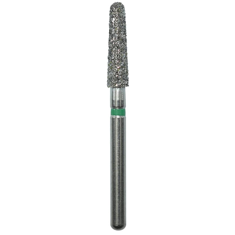 Edgeendo Diamond Round End Taper Bur, Friction Grip, Coarse, 856-022C, 25/Box - Round End Taper 198022C - Image 1