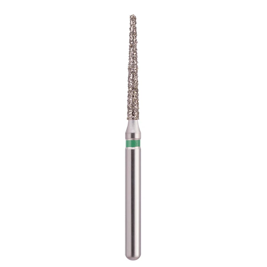 Edgeendo Diamond Round End Taper Bur, Friction Grip, Coarse, 850-012C, 25/Box - Round End Taper 199012C - Image 1