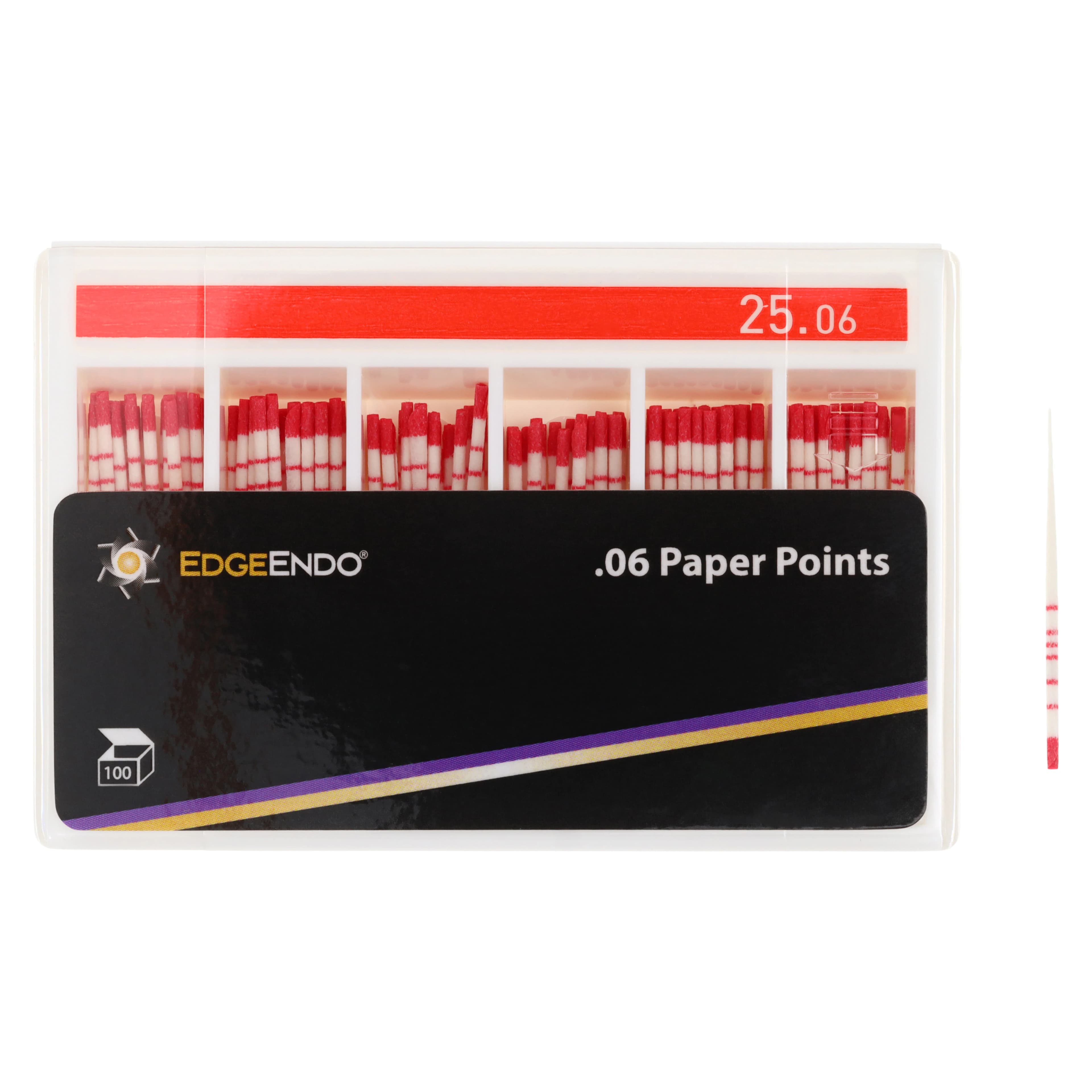 EdgeEndo 0.06 Paper Points, 29mm, Sterile, 100/Box thumbnail 5