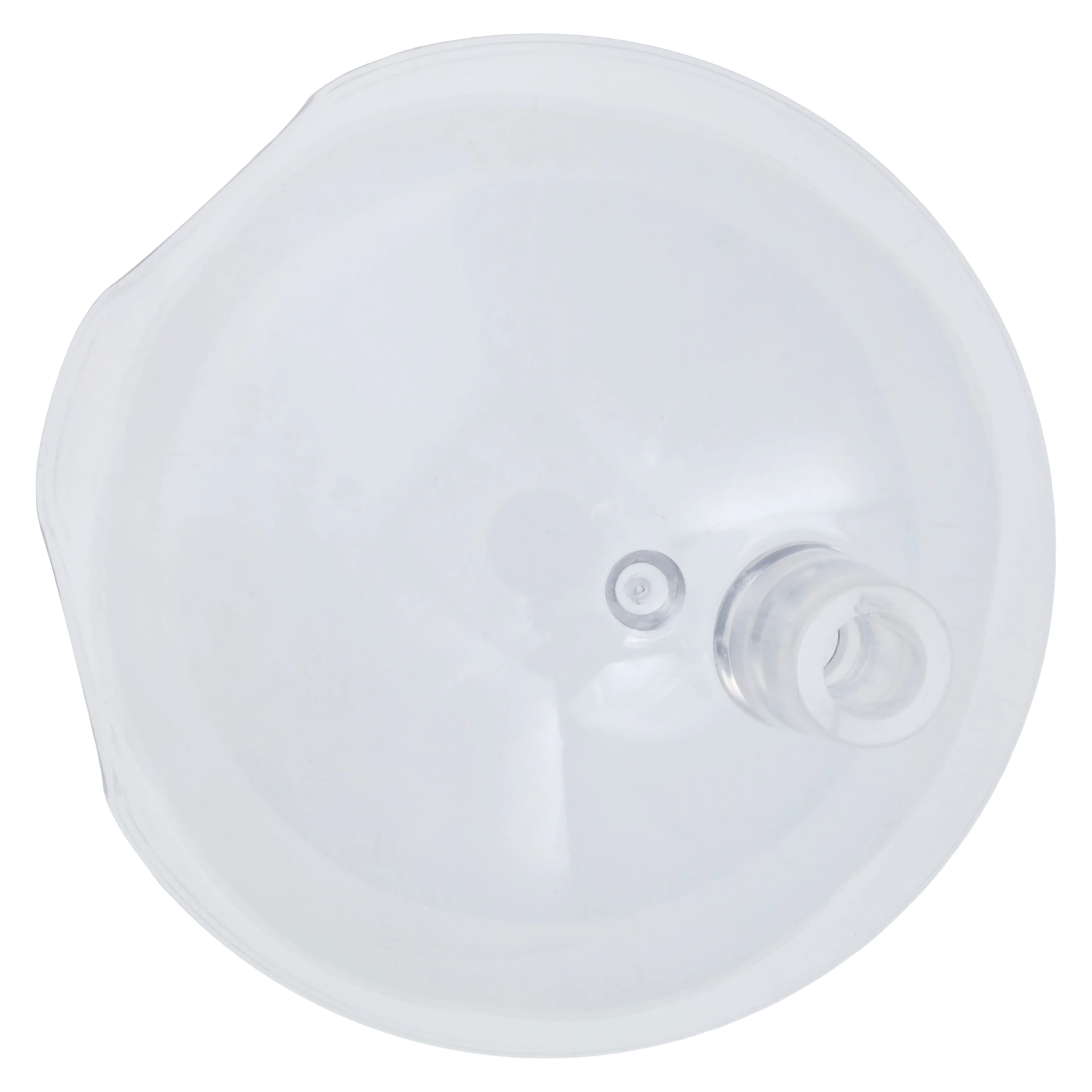 Busse Saf-Shield Sterile Irrigation Guard, Splash Shield, Clear Plastic, Disposable, Angled Inlet, 50/Case - Saf-Shield Sterile - Image 1