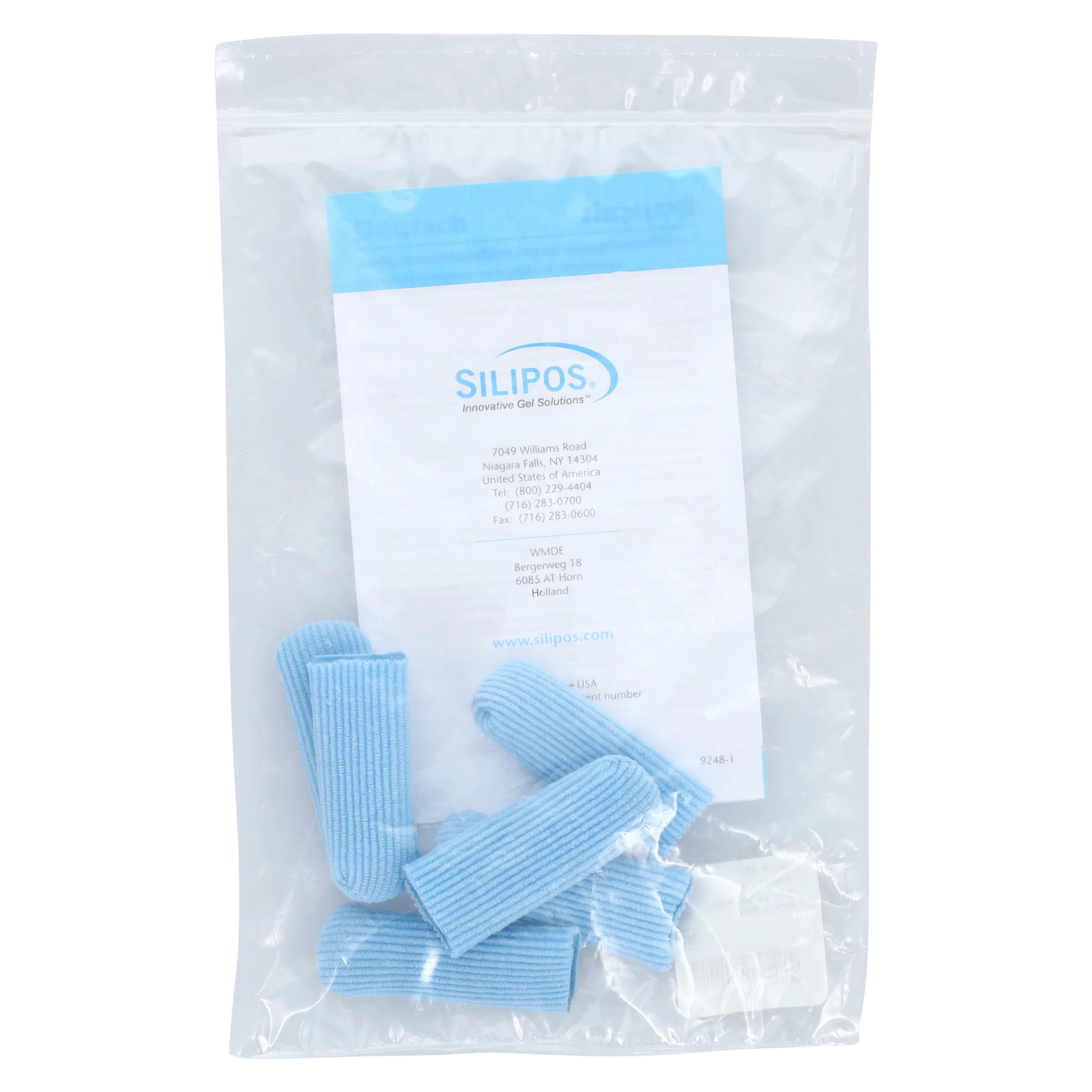 Silipos Digital Cap Antibacterial Rib, Toe/Finger Protector, Large/X-Large thumbnail 4