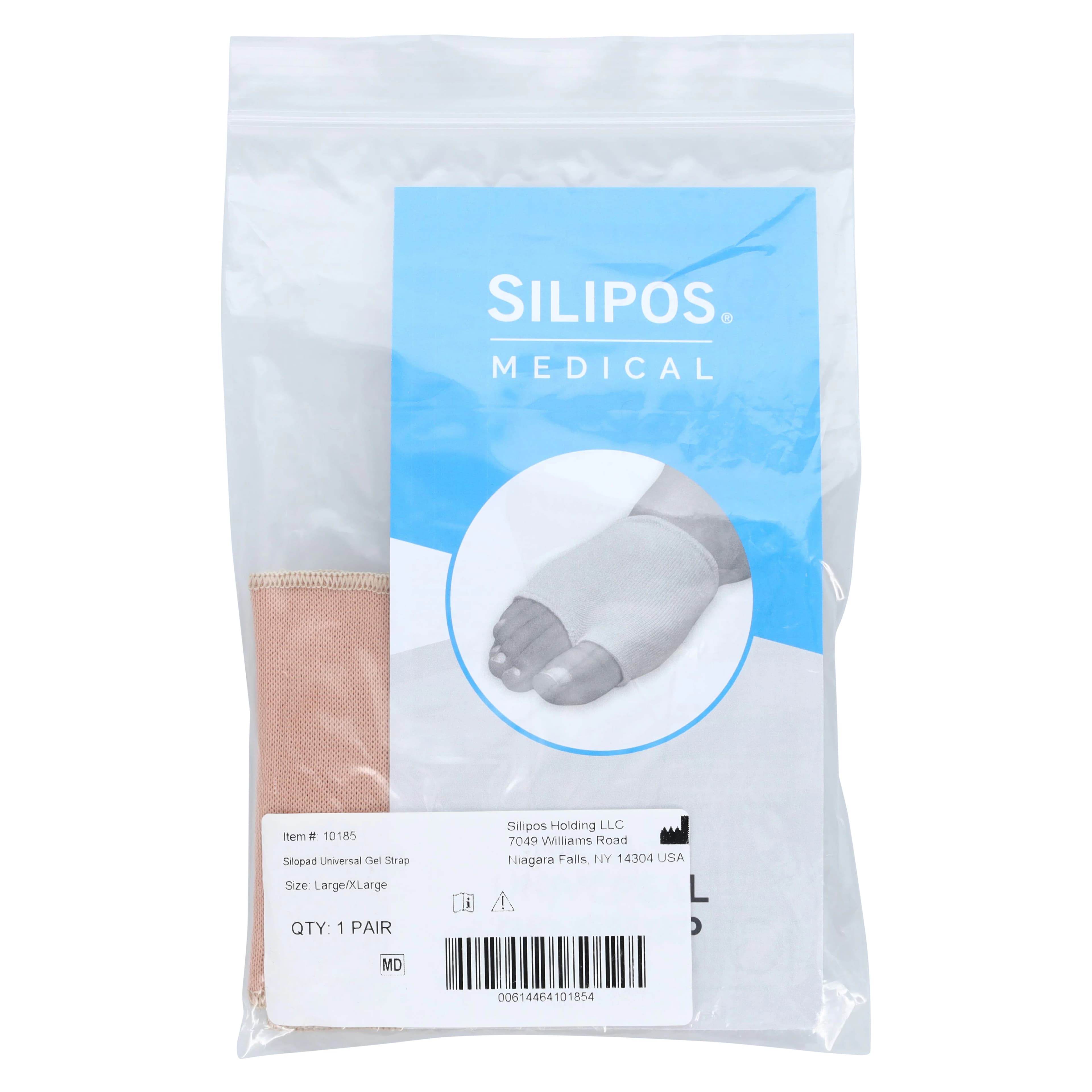Silipos Metatarsal Universal Gel Strap Cover, Large/X-Large, 8-14" thumbnail 3