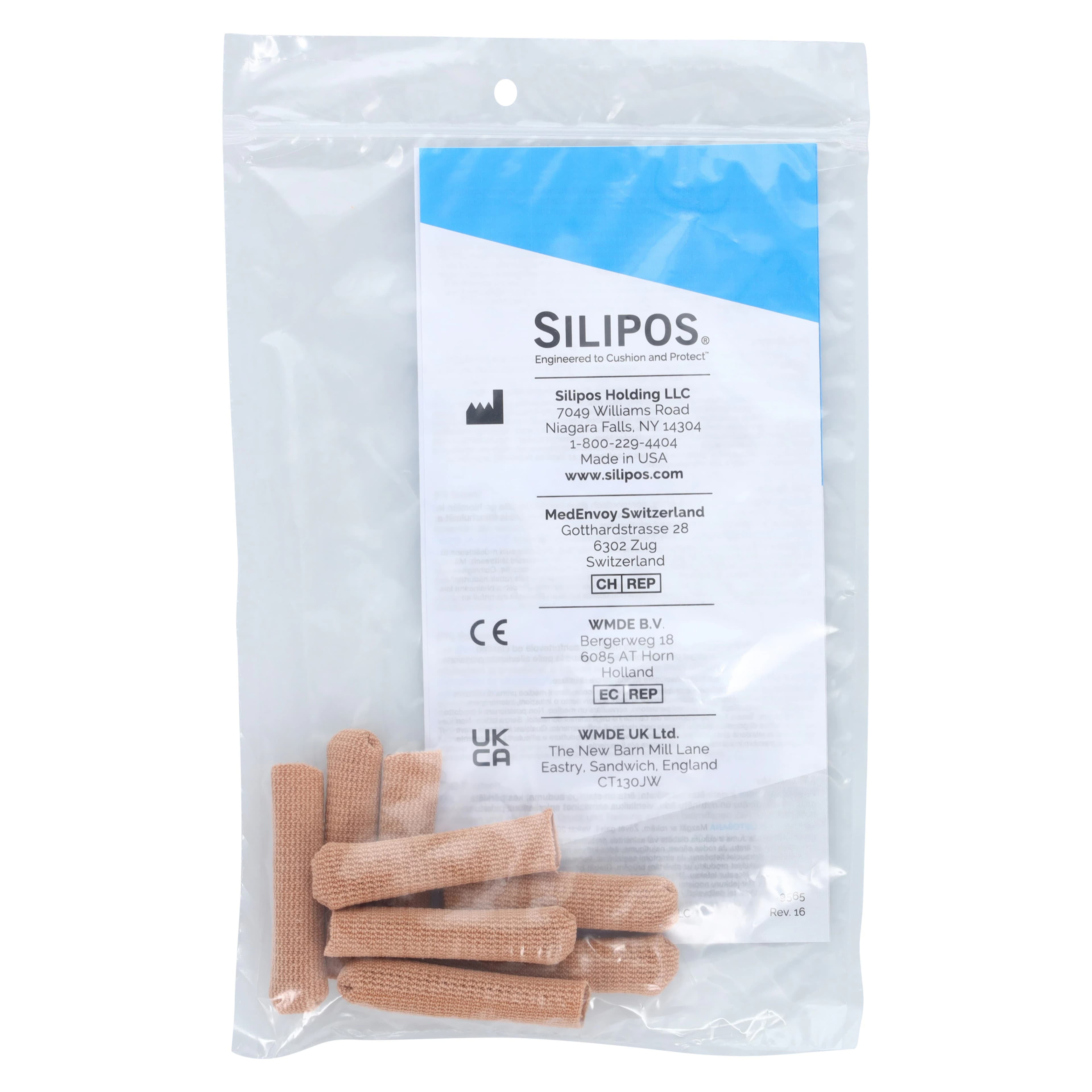 Silopad Digital Mesh Caps, Small/Medium, Gel/Mesh with Mineral Oil thumbnail 4