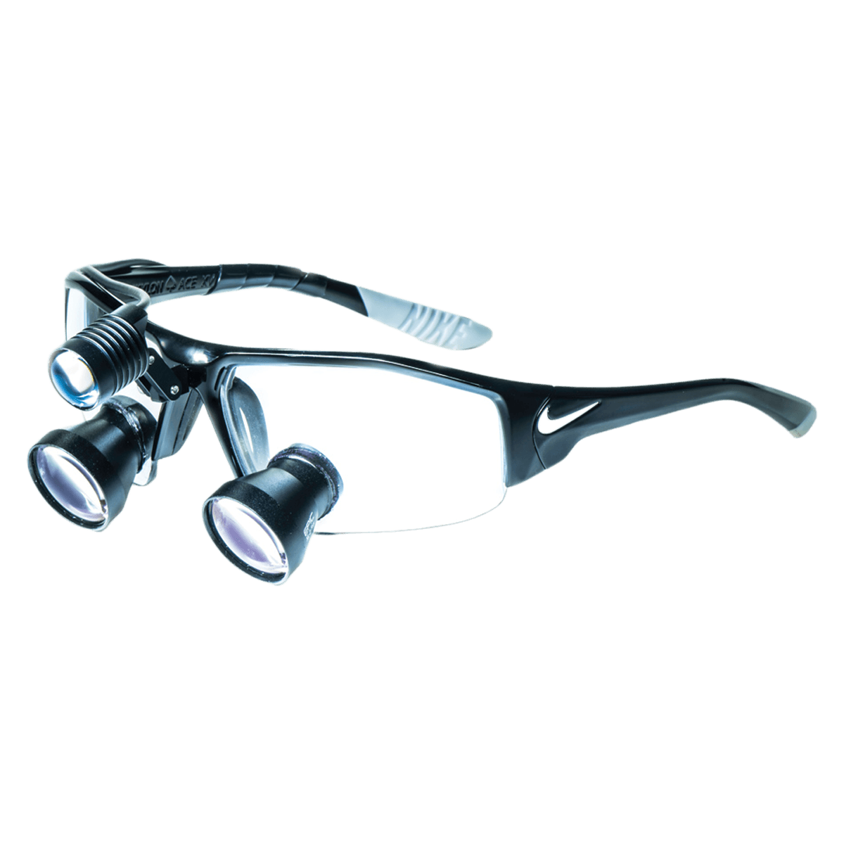Epic Loupes with Nike Frames, Binocular, 3.0x Magnification, 01KT8PD57VR6BBM950METMQY48 - Epic Loupes with Nike Frames - Image 1