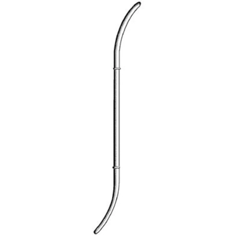 Hank Uterine Dilator, Double-End, Stainless Steel, Each - Hank Dilator Uterine DoubleEnd - Image 1