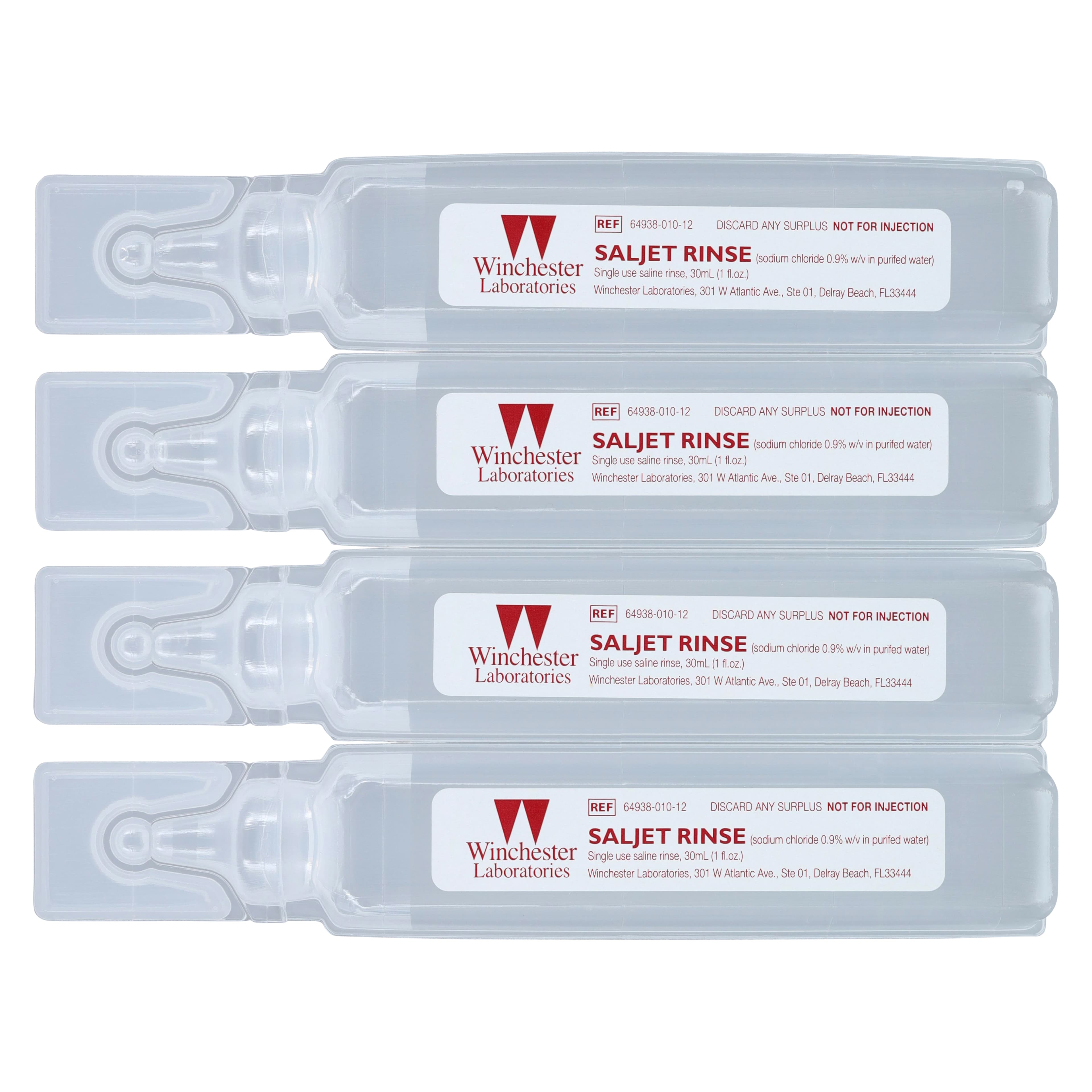 Saljet Sodium Chloride 0.9% Irrigation Solution, 30mL Vial, Sterile, Latex-Free, 12/Box thumbnail 3