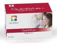 Quickvue+ Strep A Test Kit, Moderately Complex, 25/Box - Quickvue + Strep-A Test - Image 1