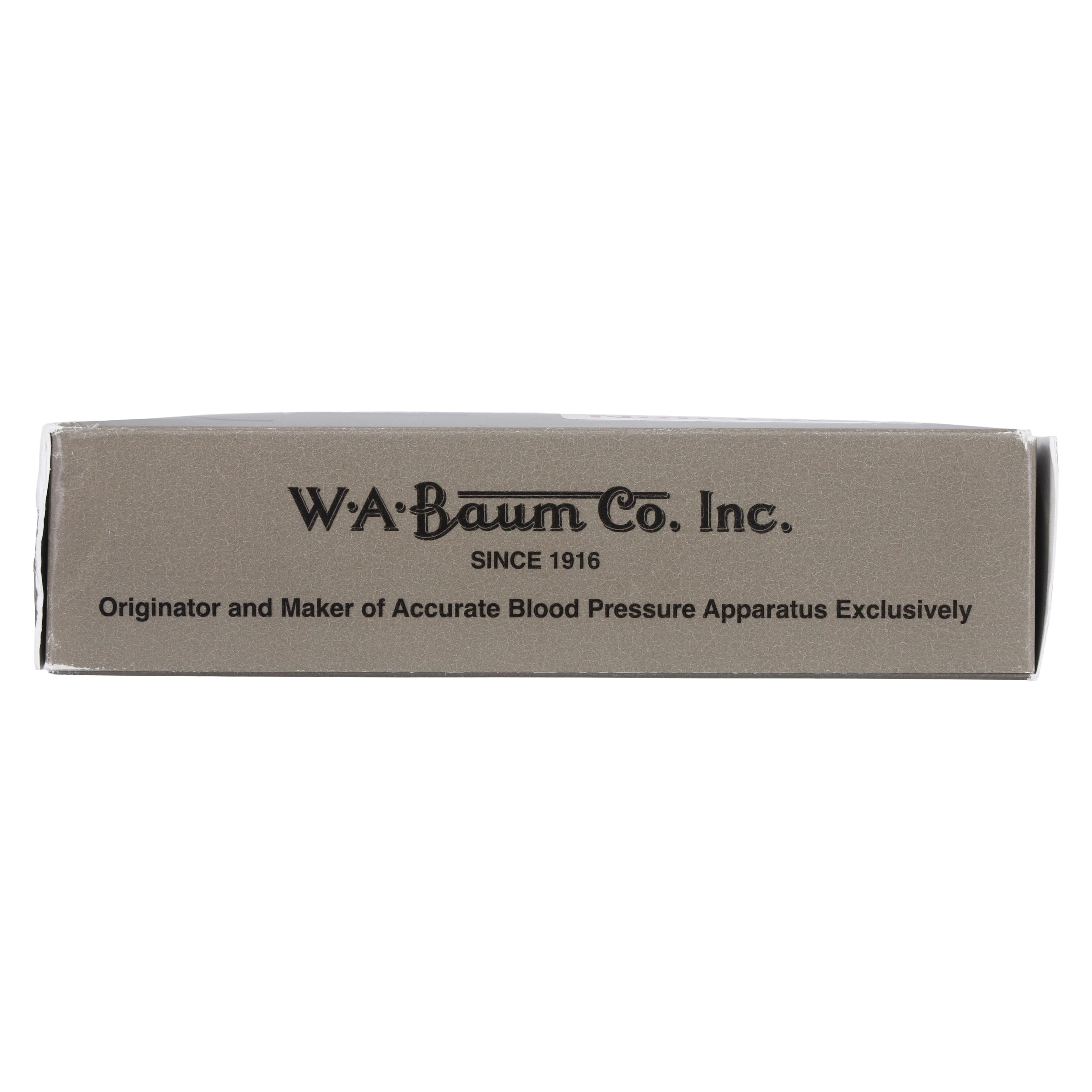 W.A. Baum V-Lok Calibrated Blood Pressure Cuff & Inflation Bag, Adult, Non-Latex, Blue, 1/Each thumbnail 7