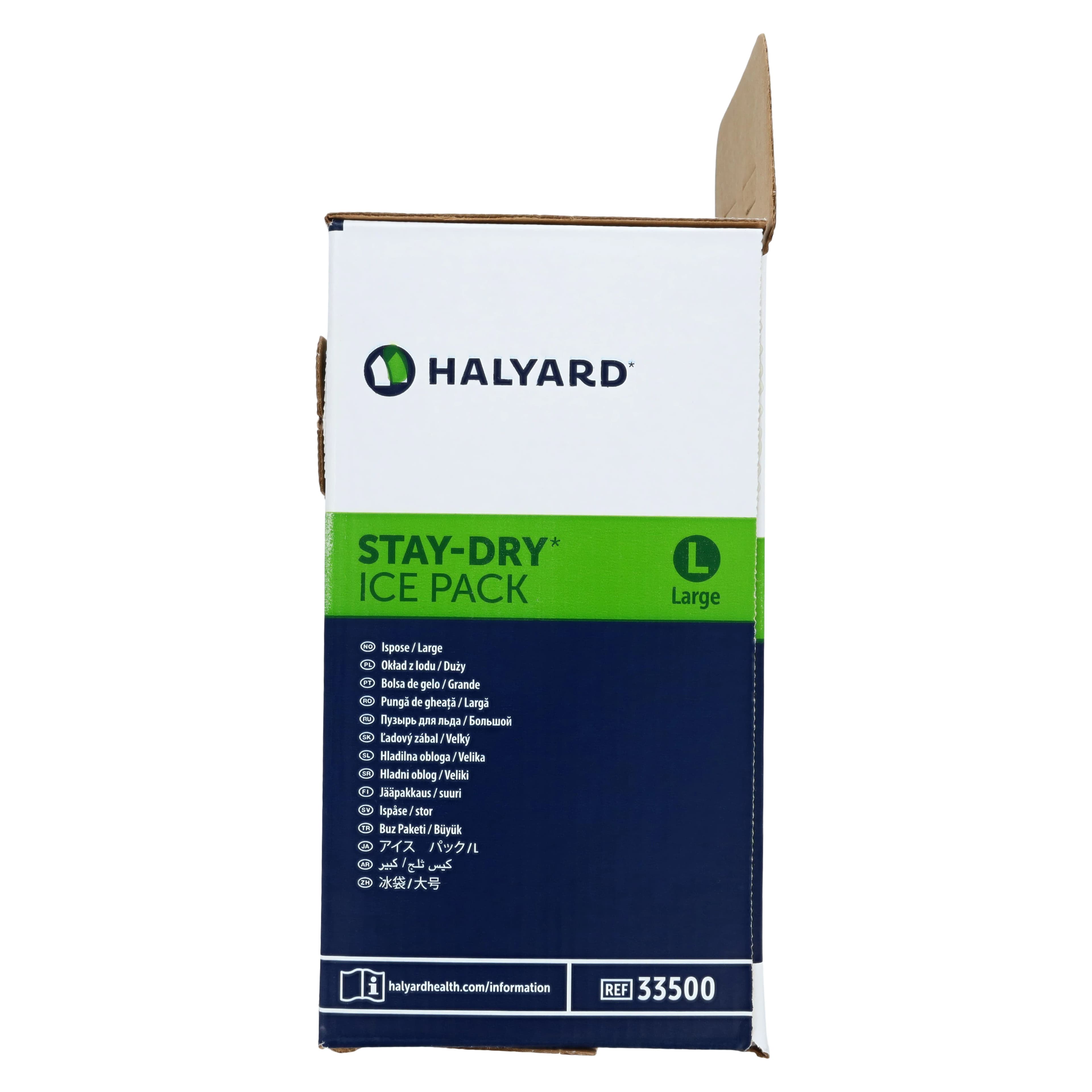 O & M Halyard Stay Dry Ice Packs, Large, 6.5" x 14" thumbnail 4