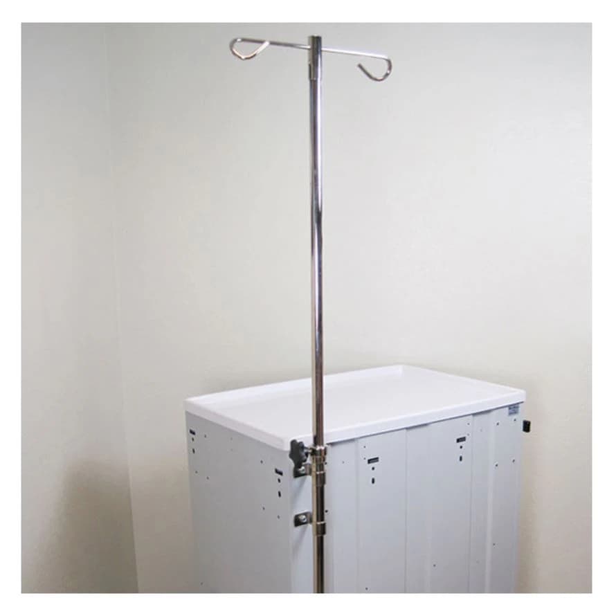 Waterloo Healthcare IV Pole with 2 Hooks - Iv Pole & Brackets - Image 1