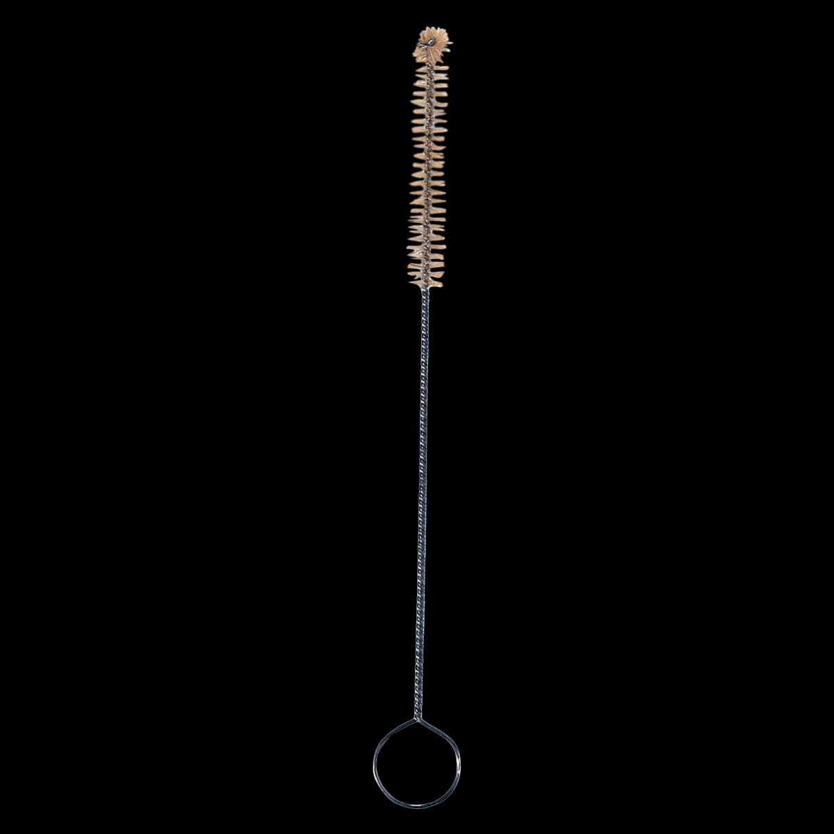 Fisherbrand Test Tube Brush, Nylon Bristles, Wire Handle, 9" Length, 12/Package - Brush Nylon Test Tube - Image 1