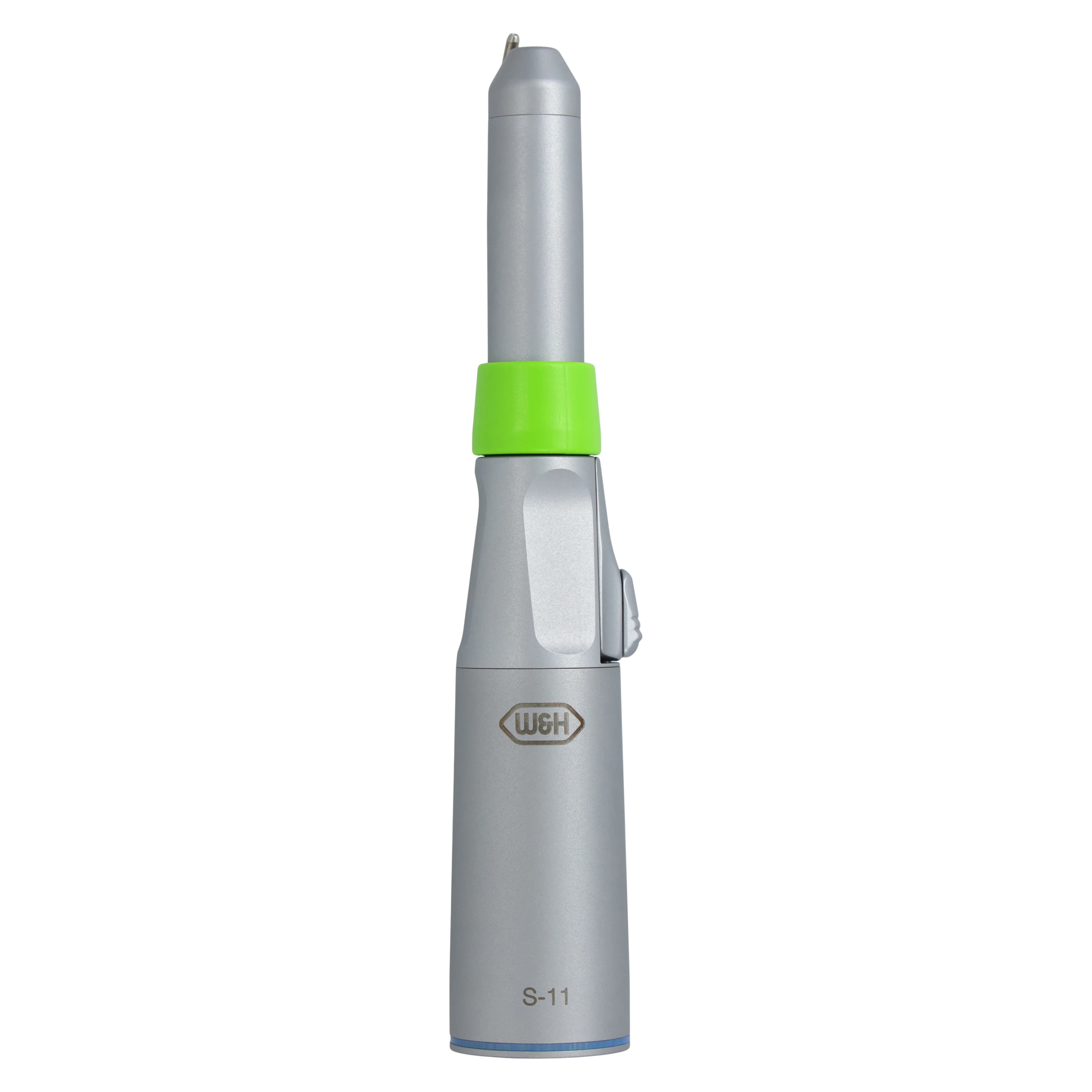 W&H Surgical Electric Handpiece S-11, Straight, Lever Autochuck, External Spray, No Light, 1:1 Ratio thumbnail 2