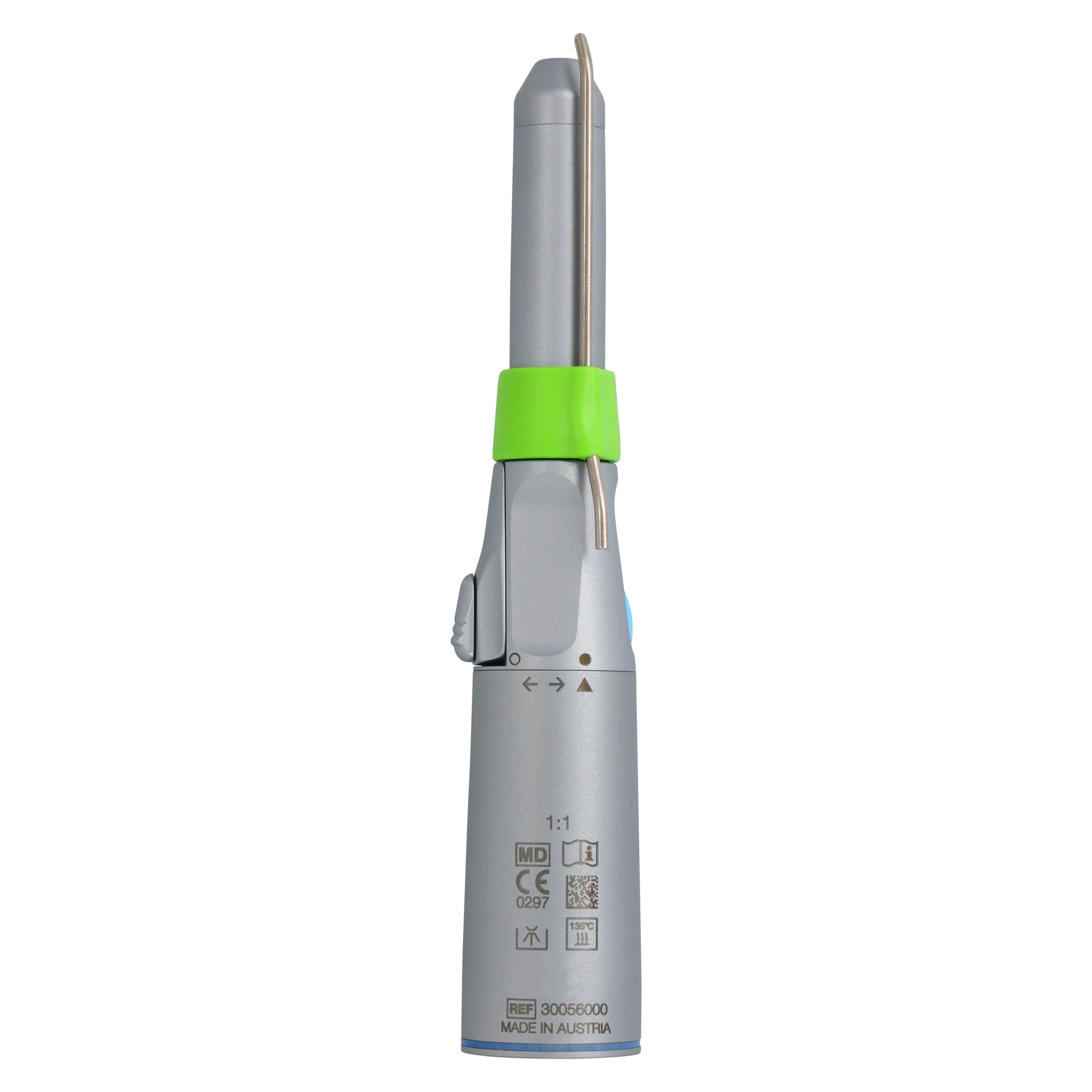 W&H Surgical Electric Handpiece S-11, Straight, Lever Autochuck, External Spray, No Light, 1:1 Ratio thumbnail 3