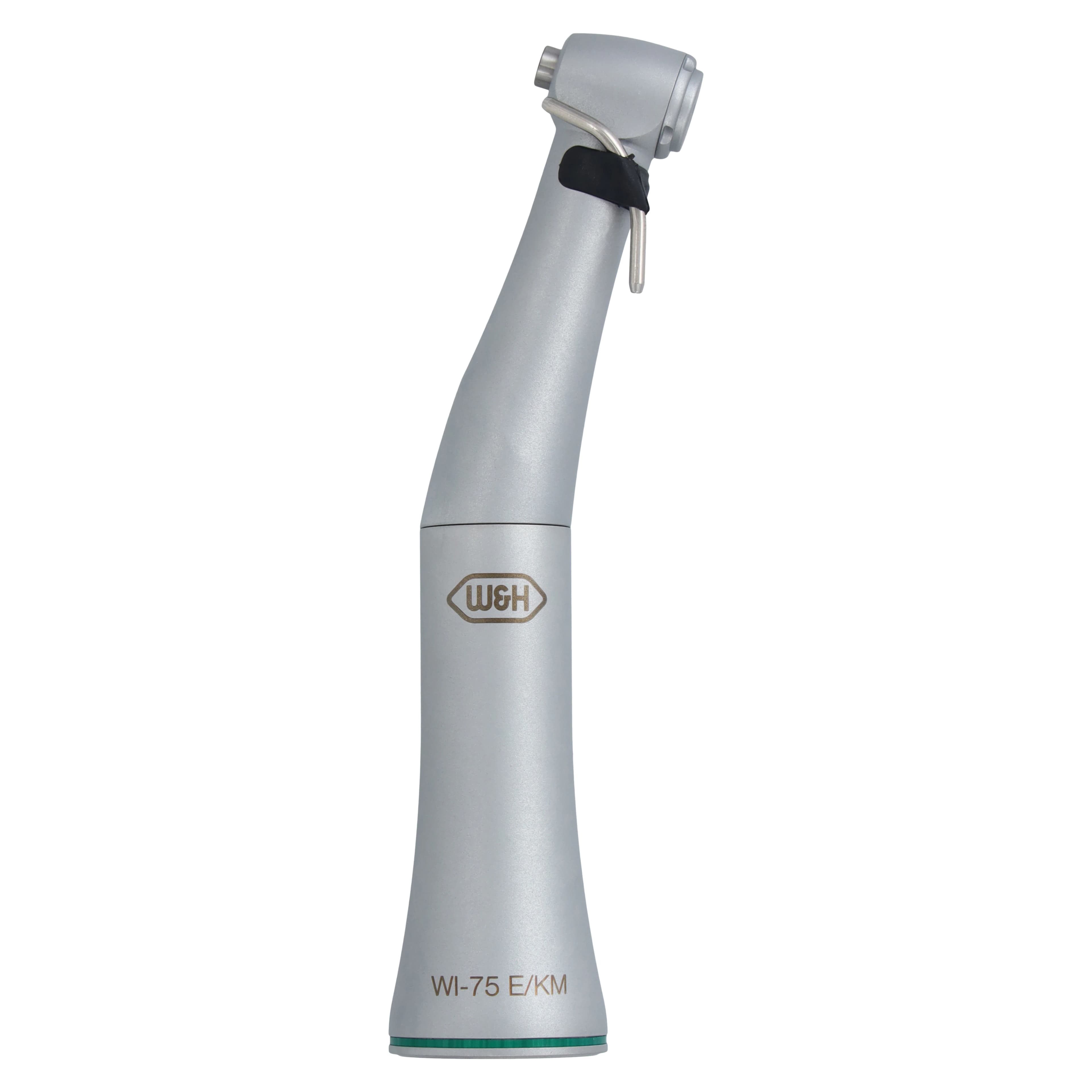 W&H WI-75 E/KM Surgical Contra Angle Handpiece, 20:1, Single Spray, Not Dismantlable, 1/Pkg, 10207550 - Surgical Contra Angles Without Light – 1/Pkg - WI-75 E/KM, Not Dismantlable, 20:1, Single Spray - Image 1