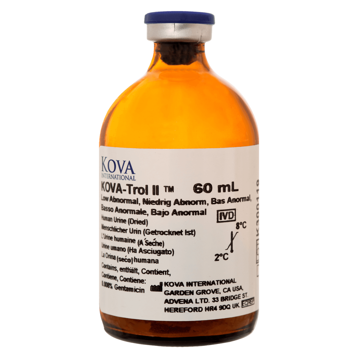 KOVA-Trol III Multi-Analyte Level 3 Normal Control, 4 x 15 mL, 4/Box thumbnail 2