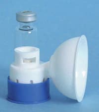 BD PhaSeal Protector 14 Drug Vial Adapter, 20 mL Air Equalizing Capacity, Sterile, Blue/White, 200/Case - BD PhaSeal Protector 14 - Image 1