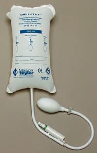 Infu-Stat Disposable Pressure Infusion Bag, 1000cc, Latex-Free, with Large Bore Stopcock and Hook, Each thumbnail 2