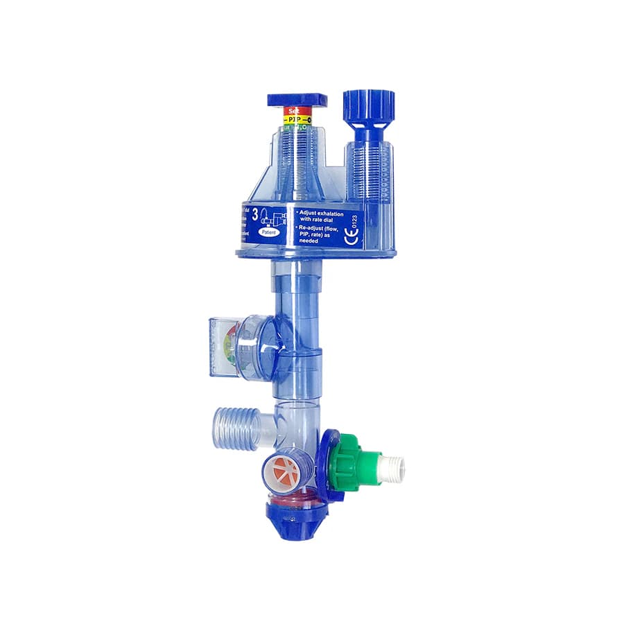 SureVent Emergency Oxygen Ventilator with Manometer and Flex Tube - Surevent Ventilator W/Man - Image 1
