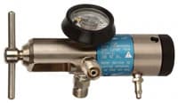 Allied Medical Chemetron Standard Oxygen Regulator with Flowmeter, CGA 870 Yoke Pin, 0-25 LPM, 50 PSI, Each - Regulator Standard W/Flowmeter - Image 1