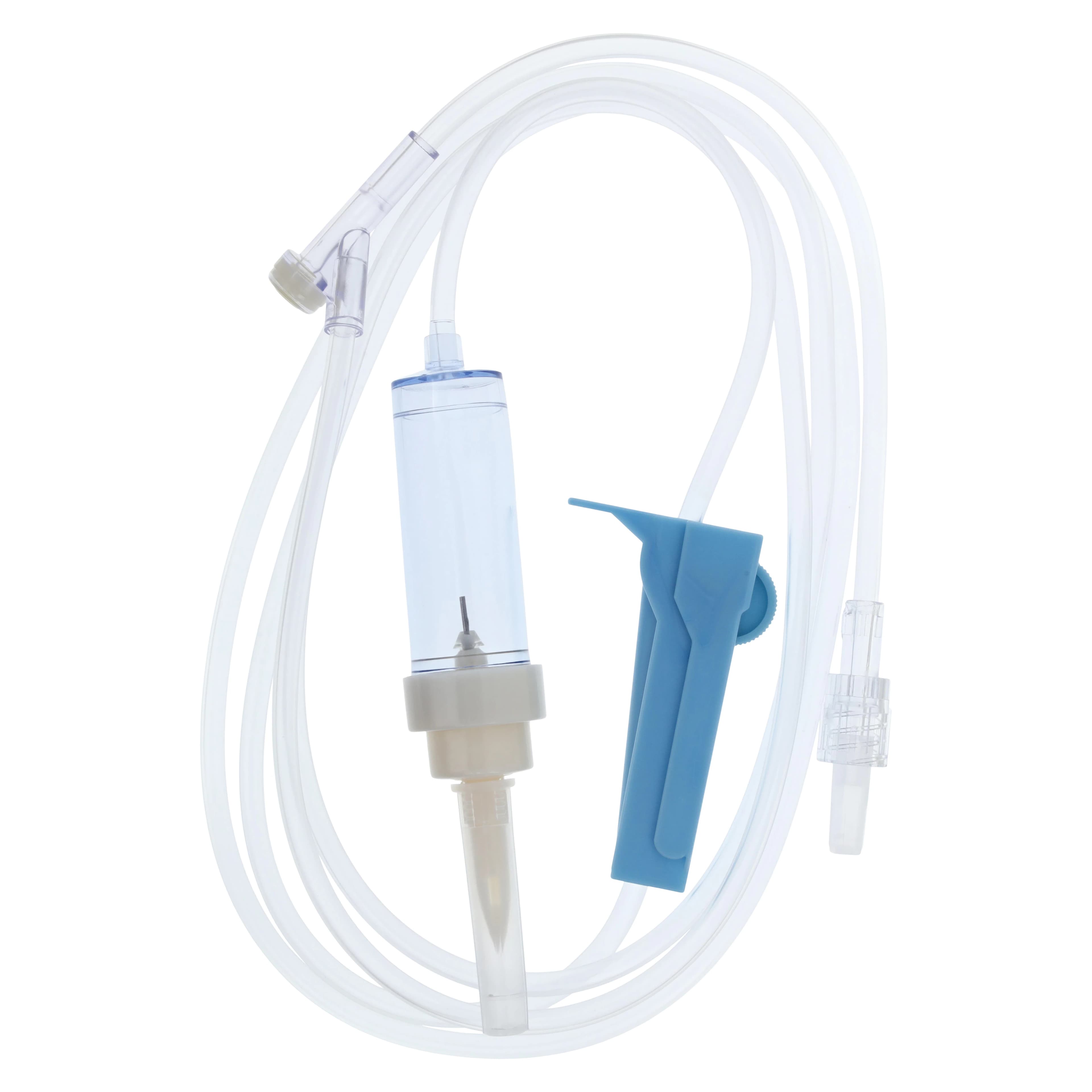 Amsafe IV Administration Set, Y-Injection Site, 60 Drops/mL, 72" Rotating Male Luer Lock, Primary Infusion, Non-DEHP, Latex-Free, Sterile thumbnail 2
