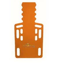 Fleming Industries Plastic Short Backboard with Pins - BB Plastic Short w/Pins - Image 1