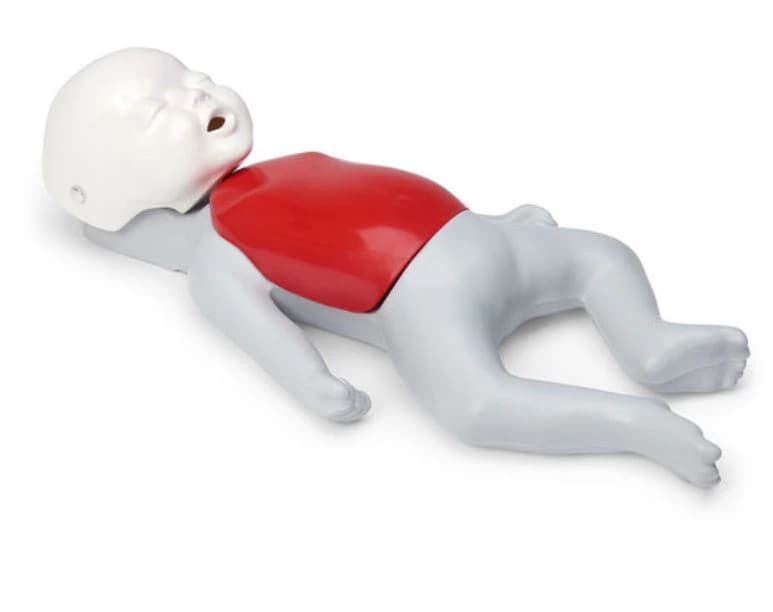 Nasco Life/form New Baby Buddy CPR Trainer Manikin with Carry Cases, 10/Package - New Baby Buddy Mannikin - Image 1