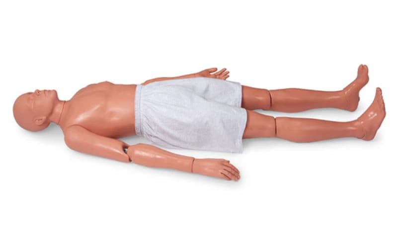 Nasco Rescue Randy Training Manikin, 5'5" 145 lb, Vinyl, Each - Rescue Randy 145Lb - Image 1