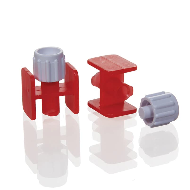 Luer to Luer Connector with Cap, Sterile, Luer Lock - Connector w/Cap Luerlock to - Image 1