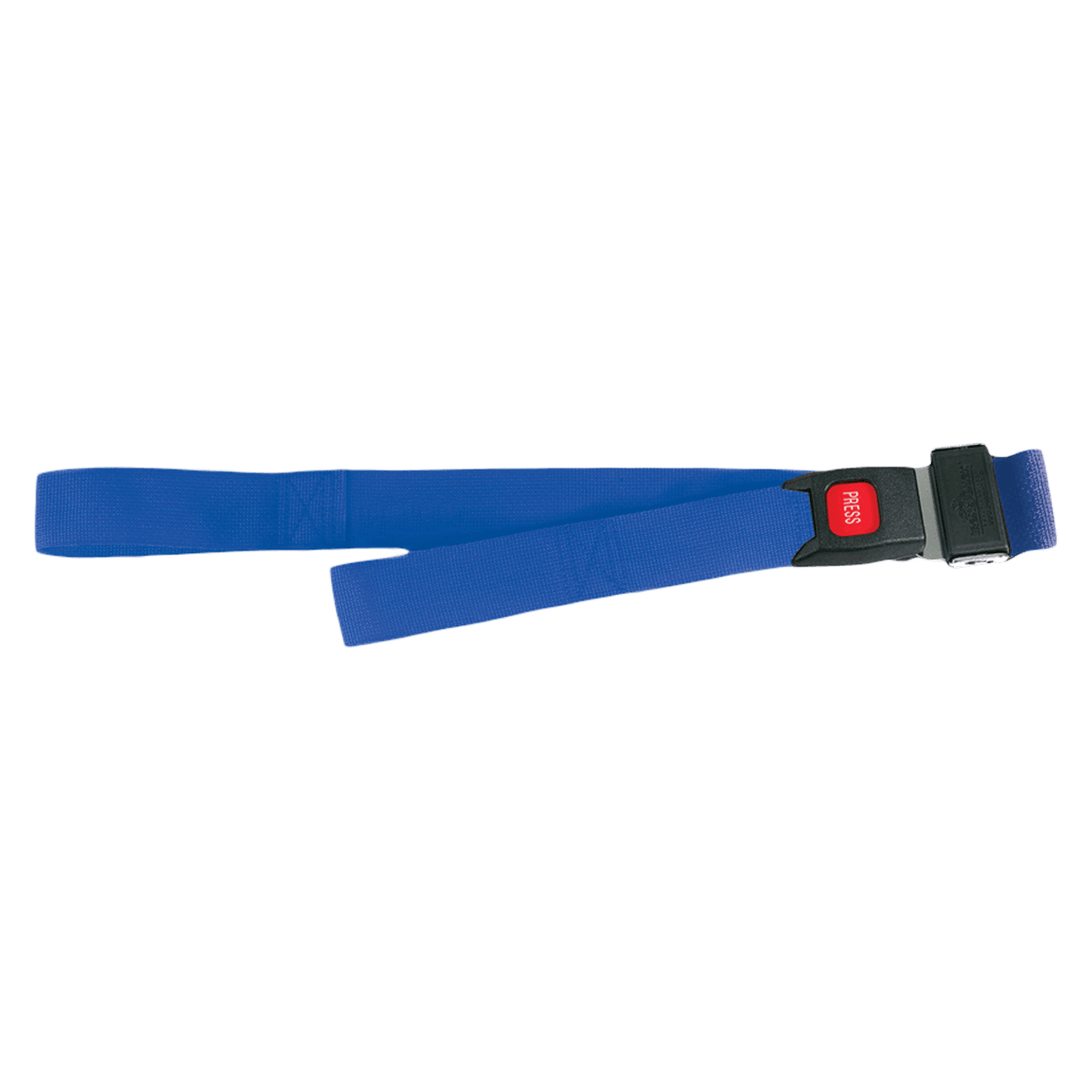 Pro-Lite Restraint Strap, Nylon, Metal Buckle, 5', 2-Piece, Fixed Speed Clip - Nylon Strap Metal Buckle 5'2pc - Image 1
