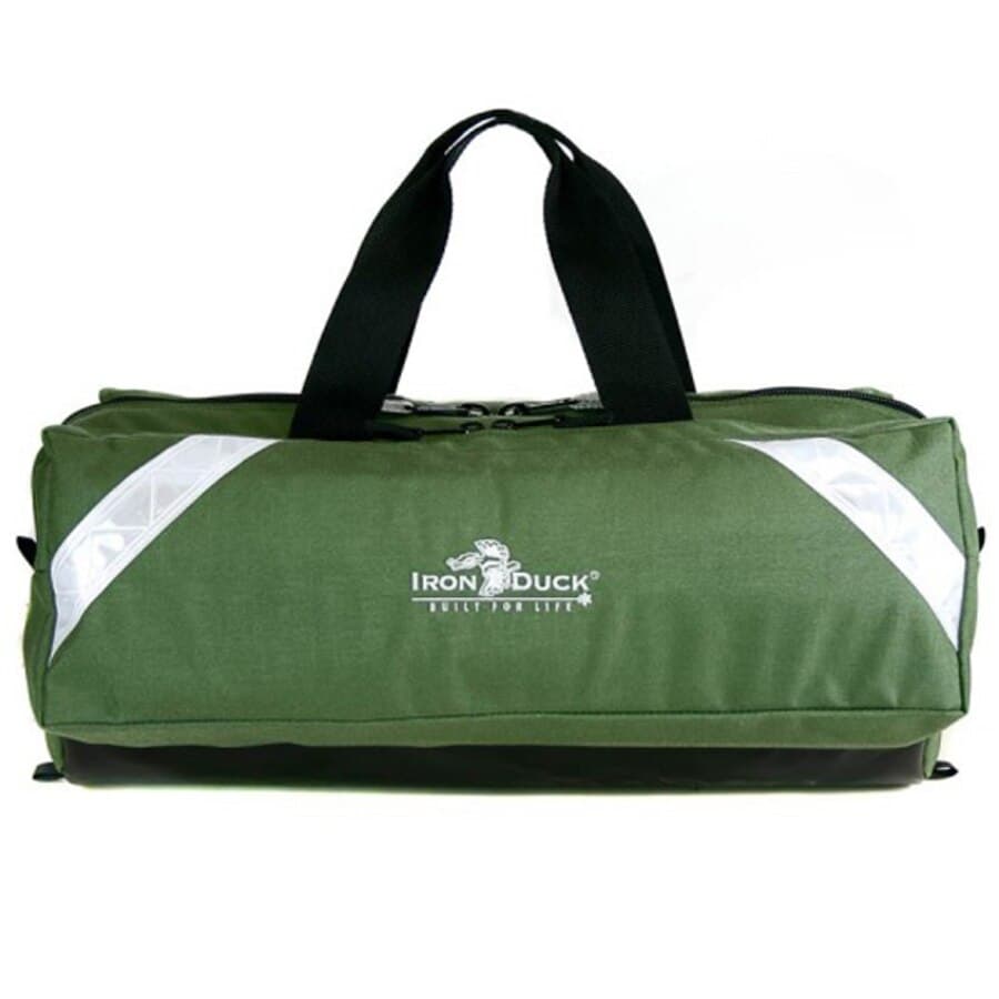 Fleming Industries Green Oxygen Cylinder Bag with 2 Pockets - Bag Green f/Cylinder O2 - Image 1