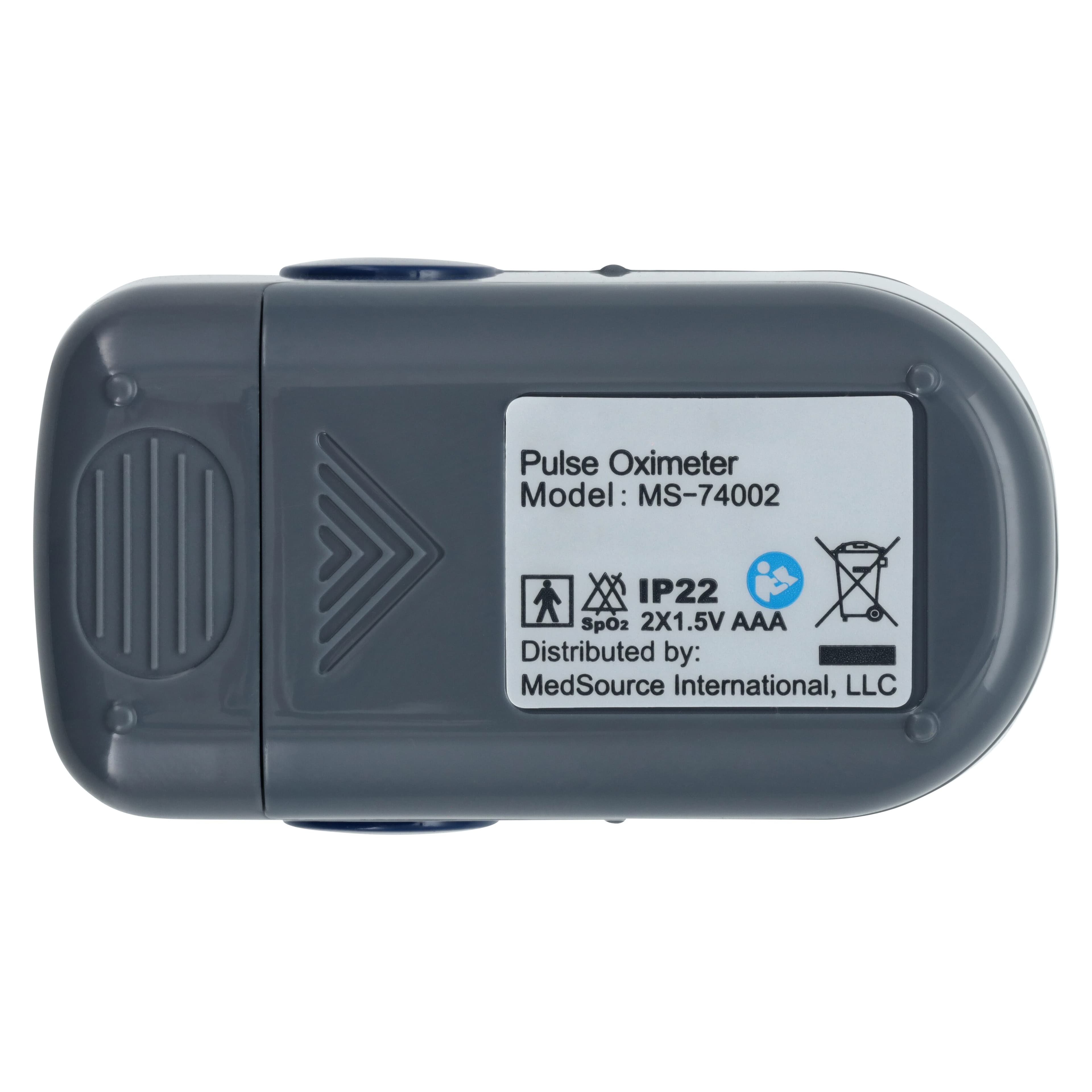 Medsource International Fingertip Pulse Oximeter, Adult, AAA Battery Powered, 01KEZKNNSX26Z2MPN3XMTQ7GXH thumbnail 4