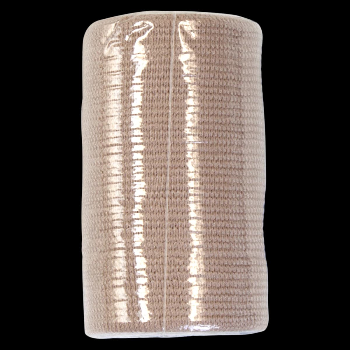Dynarex Bandage Elastic Clips, 3" x 4.5 yd, Tan, Non-Sterile, 10/Box, LF NS - Bandage Elastic Clips LF NS - Image 1