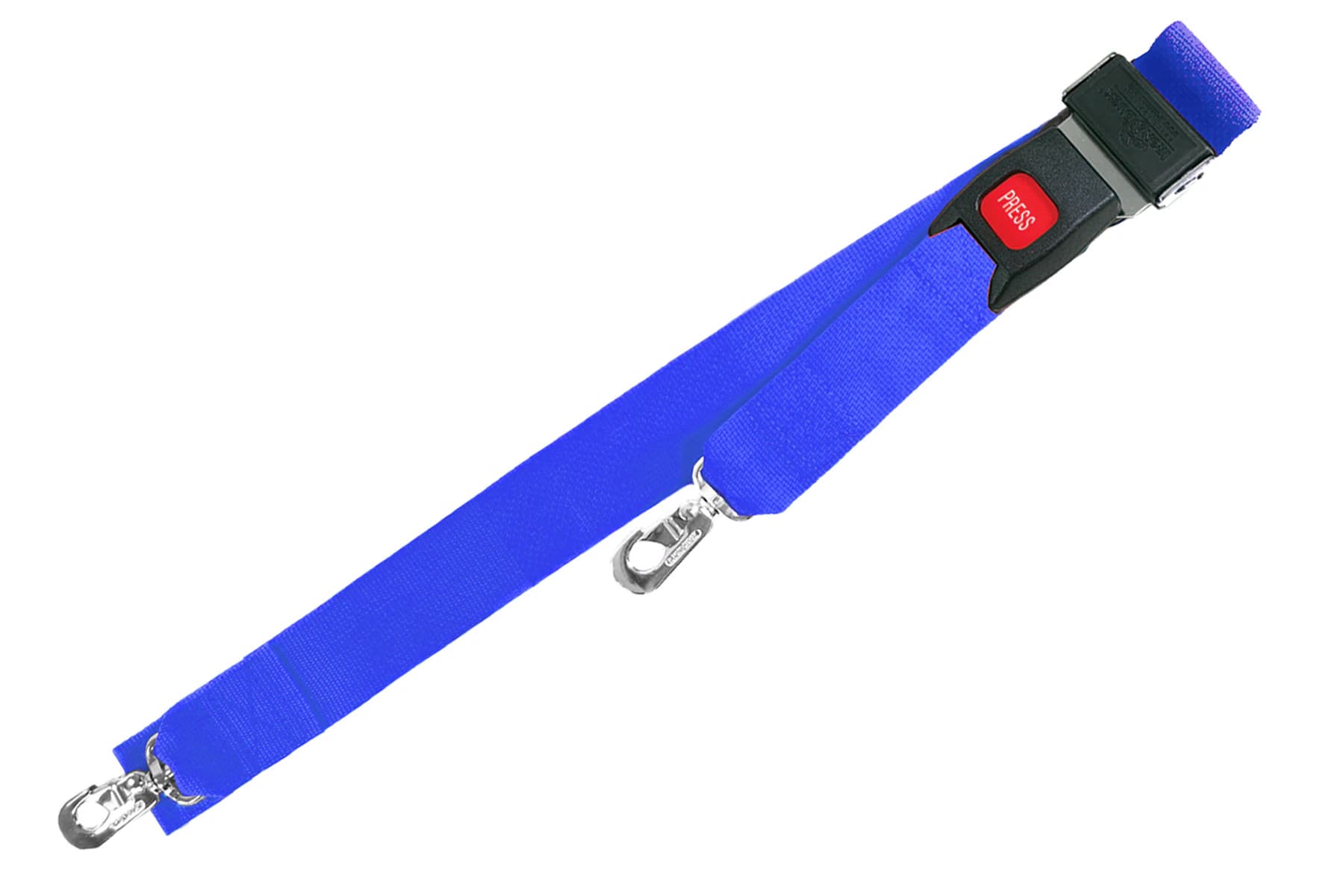 Fleming Industries Stretcher Strap, Nylon with Metal Buckle and Clips, Each - Strap Nylon W/Metal Bkl&Clips - Image 1