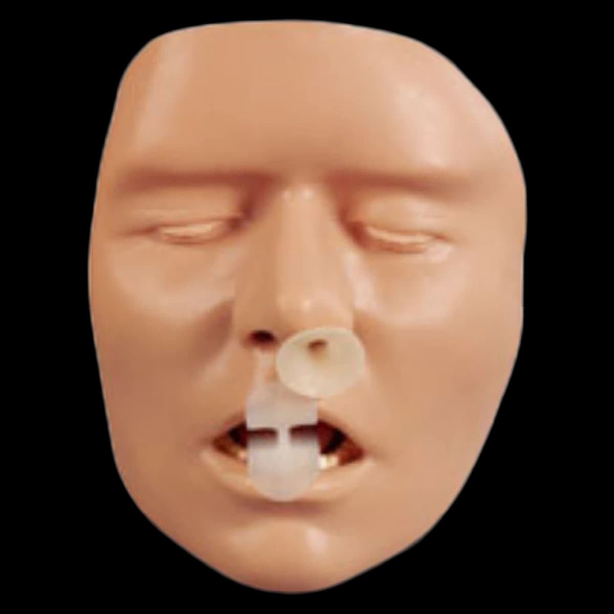 Nasco Healthcare BLS Airway Trainer, Basic Life Support Training Manikin, Each - BLS Airway Trainer - Image 1