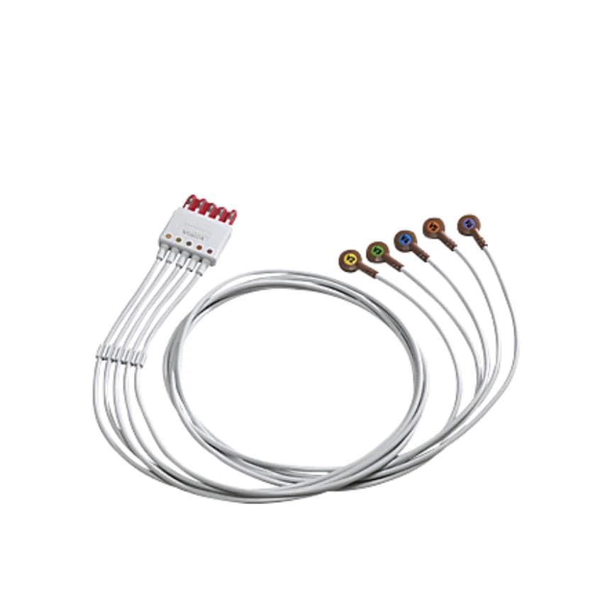 Philips 5-Lead Chest Snap Leadwire Set - Lead set 5 Lead Chest Snap - Image 1