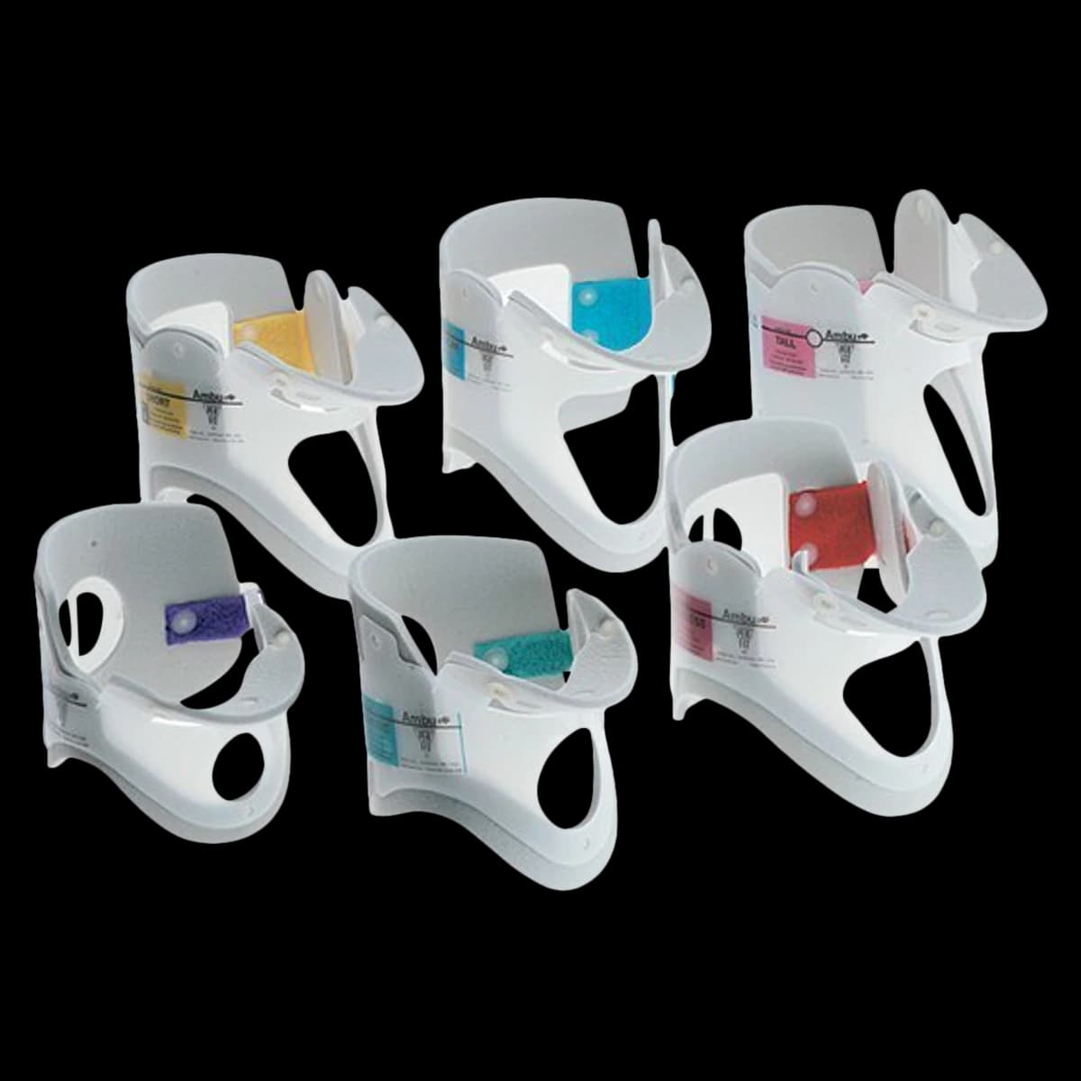 Ambu Perfit Extrication Collar, Cervical Adult, Size 4, Polyethylene, 50/Case - Collar Short 50/case - Image 1