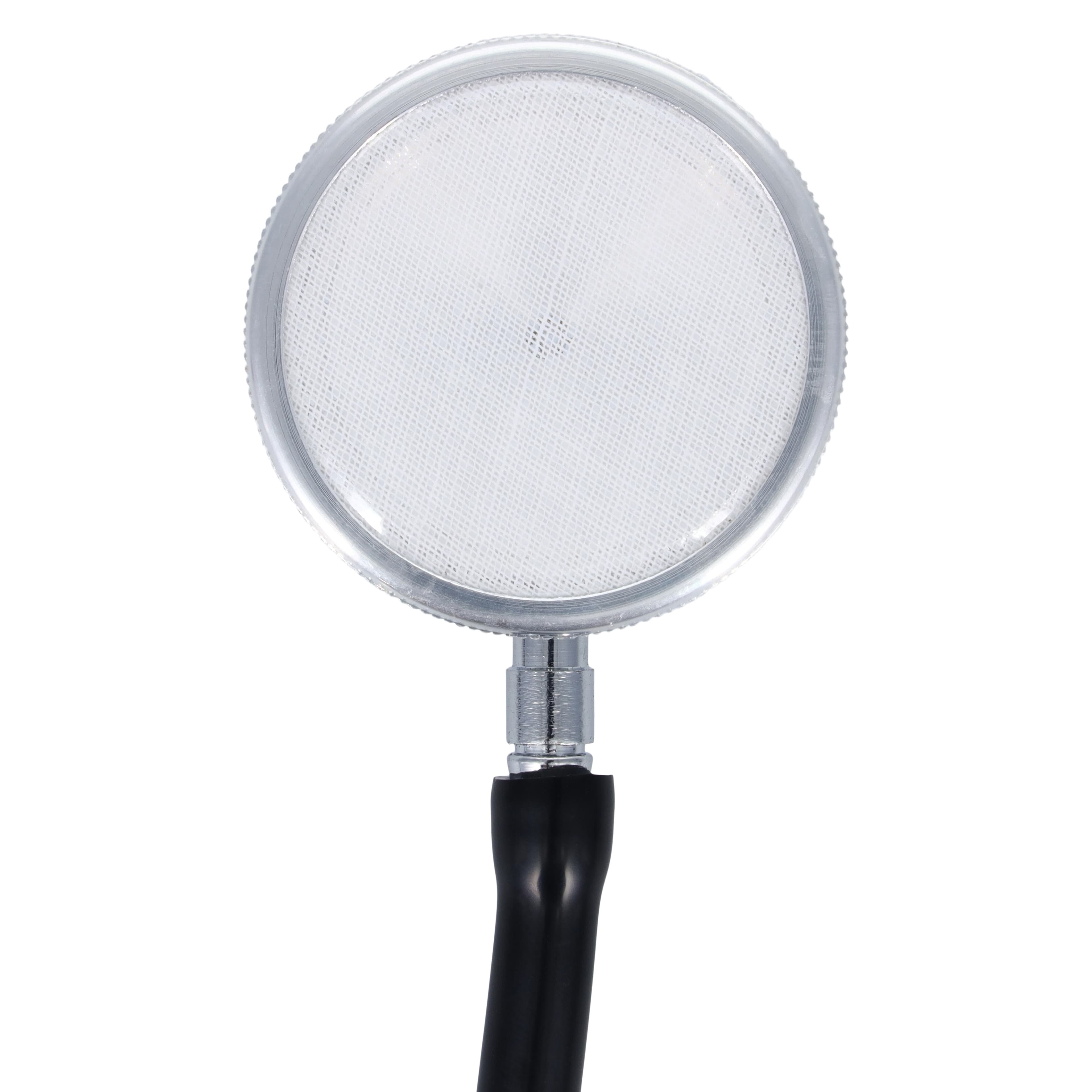 Medsource International Stethoscope Dual Head, Economy, Black Y Tubing, 01KT0J08KQRBS4M0REVDR8EPCF thumbnail 5